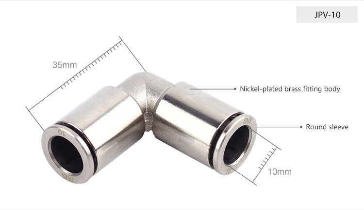 China Female Elbow Stainless Steel Sleeve Brass Press Fittings